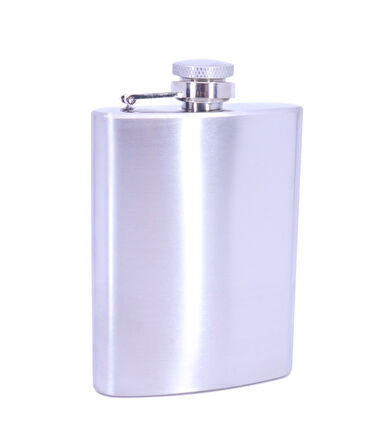 Mat Krom Cep Matarası-Hip Flask 4 OZ