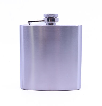 Paslanmaz Çelik Cep Matarası - Hip Flask 6 OZ