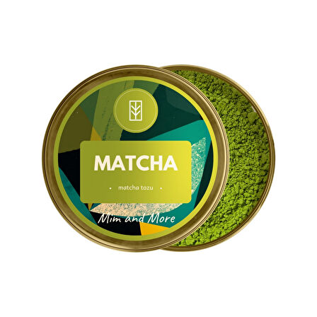 Mim and More Matcha Detox Set - Berry Matcha 25 Gr & Vanilla Matcha 25 Gr & Saf Matcha 25 Gr