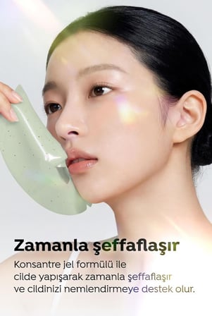 Dermal Seoul Face Matcha Yatıştırıcı Işıltı Veren Eriyen Glow Hidrojel Maske ve Vitamin Eriyen Maske