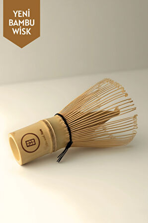 Matcha Whisk El Yapımı Özel Bambu Köpürtücü