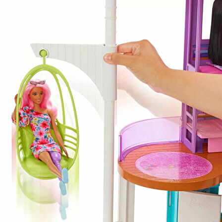 Barbie Tatil Evi Oyun Seti HCD50