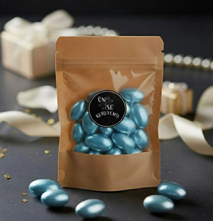 Mavi Çikolatalı Badem Şekeri (200 GR)