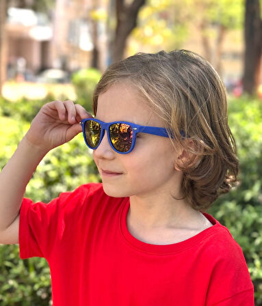 WAYFARER MAVİ/MOR AYNA Olivier Philippe Çocuk Gözlüğü