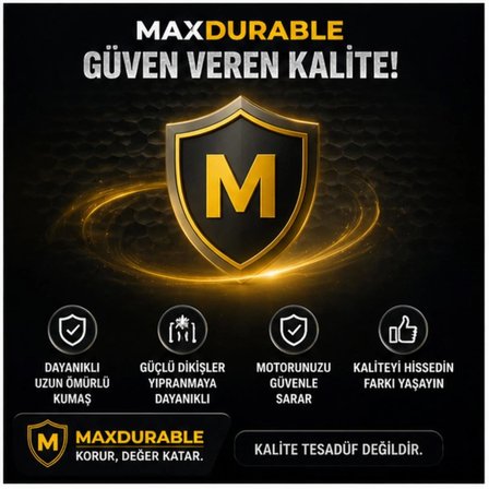 VOLTA RSX5 SCOOTER Motosiklet Brandası Su Geçirmez 4 Mevsim Boya Dostu Motor Brandası + TAŞIMA ÇANTALI