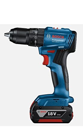 Bosch Gsb 185-li Tek Akülü Kömürsüz Darbeli Matkap Vidalama Şarjlı Matkap 2amp 73 Parça Aksesuar