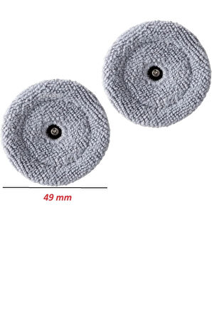 Roborock S8 Maxv Ultra Robot Uyumlu Kenar Paspas Bezi Braketi Yuvarlak 2 Adet