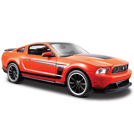 maisto ford mustang boss 302 1:24 model araba s/e turuncu