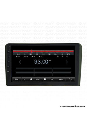 Audi A3 Android Multimedya 4gb Ram Carplay Navigasyon Ekran - Myway