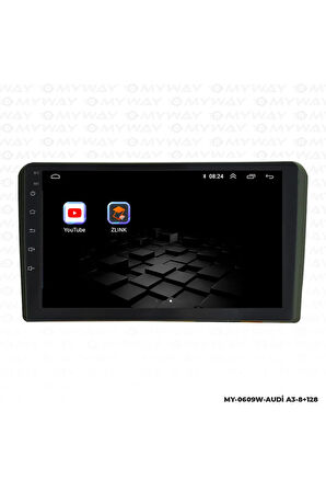 Audi A3 Android Multimedya 4gb Ram Carplay Navigasyon Ekran - Myway