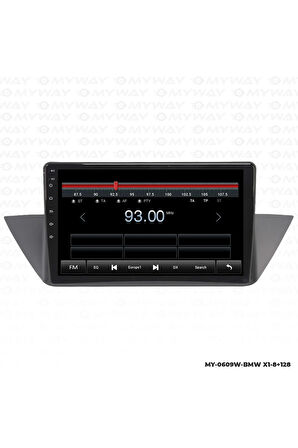 Bmw X1 Android Multimedya 4gb Ram Carplay Navigasyon Ekran - Myway