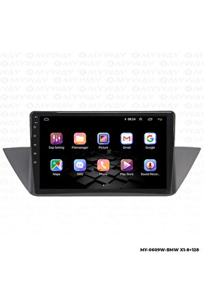 Bmw X1 Android Multimedya 4gb Ram Carplay Navigasyon Ekran - Myway