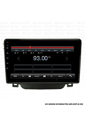 Hyundai I30 Android Multimedya 4gb Ram Carplay Navigasyon Ekran - Myway
