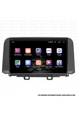 Hyundai Kona Android Multimedya 4gb Ram Carplay Navigasyon Ekran - Myway