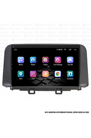 Hyundai Kona Android Multimedya 4gb Ram Carplay Navigasyon Ekran - Myway