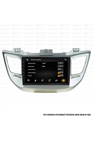 Hyundai Tucson Android Multimedya 4gb Ram Carplay Navigasyon Ekran - Myway
