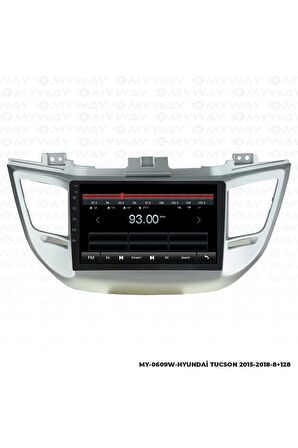 Hyundai Tucson Android Multimedya 4gb Ram Carplay Navigasyon Ekran - Myway