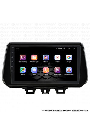 Hyundai Tucson Android Multimedya 4gb Ram Carplay Navigasyon Ekran - Myway