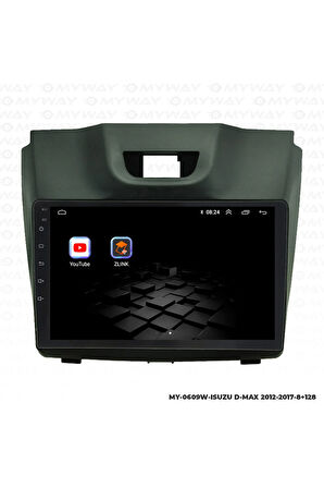 Isuzu D-max Android Multimedya 4gb Ram Carplay Navigasyon Ekran - Myway