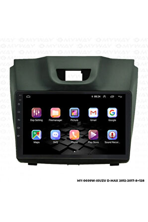 Isuzu D-max Android Multimedya 4gb Ram Carplay Navigasyon Ekran - Myway