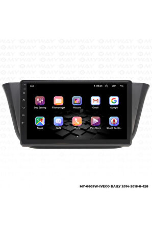 Iveco Daily Android Multimedya 4gb Ram Carplay Navigasyon Ekran - Myway
