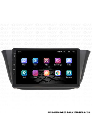 Iveco Daily Android Multimedya 4gb Ram Carplay Navigasyon Ekran - Myway