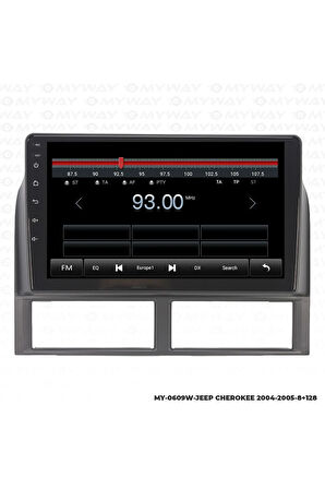 Jeep Cherokee Android Multimedya 4gb Ram Carplay Navigasyon Ekran - Myway
