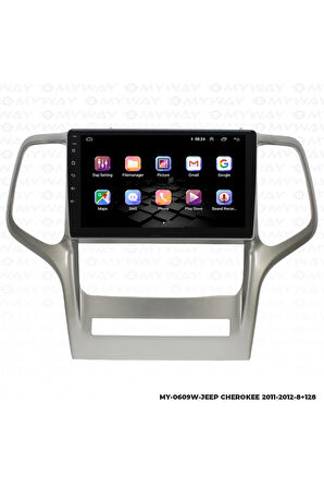 Jeep Cherokee Android Multimedya 4gb Ram Carplay Navigasyon Ekran - Myway