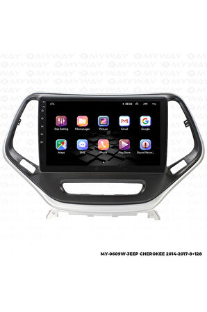 Jeep Cherokee Android Multimedya 4gb Ram Carplay Navigasyon Ekran - Myway