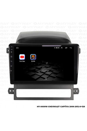 Chevrolet Captiva Android Multimedya 4gb Ram Carplay Navigasyon Ekran - Myway
