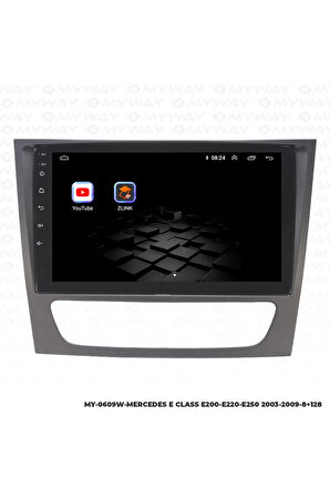 Mercedes E Class E200-e220-e250 Android Multimedya 4gb Ram Carplay Navigasyon Ekran - Myway