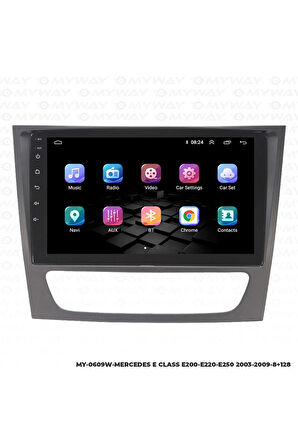 Mercedes E Class E200-e220-e250 Android Multimedya 4gb Ram Carplay Navigasyon Ekran - Myway
