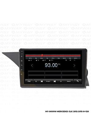 Mercedes Glk Android Multimedya 4gb Ram Carplay Navigasyon Ekran - Myway