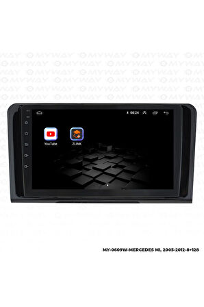 Mercedes Ml Android Multimedya 4gb Ram Carplay Navigasyon Ekran - Myway