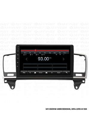 Mercedes Ml Android Multimedya 4gb Ram Carplay Navigasyon Ekran - Myway