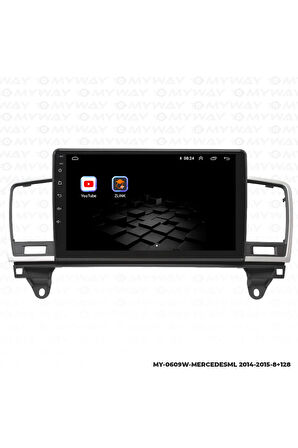 Mercedes Ml Android Multimedya 4gb Ram Carplay Navigasyon Ekran - Myway