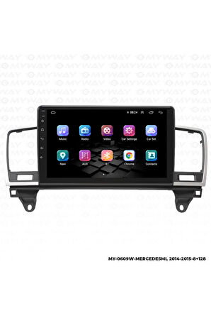 Mercedes Ml Android Multimedya 4gb Ram Carplay Navigasyon Ekran - Myway