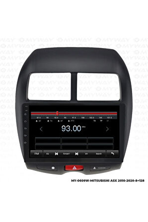 Mitsubishi Asx Android Multimedya 4gb Ram Carplay Navigasyon Ekran - Myway
