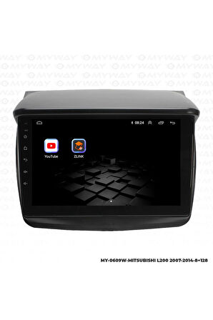 Mitsubishi L200 Android Multimedya 4gb Ram Carplay Navigasyon Ekran - Myway