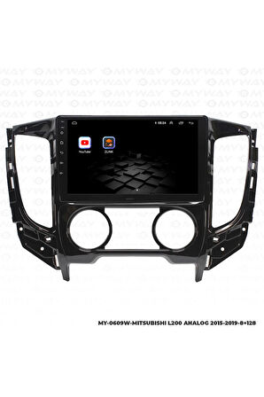 Mitsubishi L200 Android Multimedya 4gb Ram Carplay Navigasyon Ekran - Myway