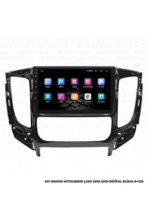 Mitsubishi L200 Android Multimedya 4gb Ram Carplay Navigasyon Ekran - Myway