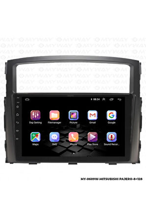 Mitsubishi Pajero Android Multimedya 4gb Ram Carplay Navigasyon Ekran - Myway