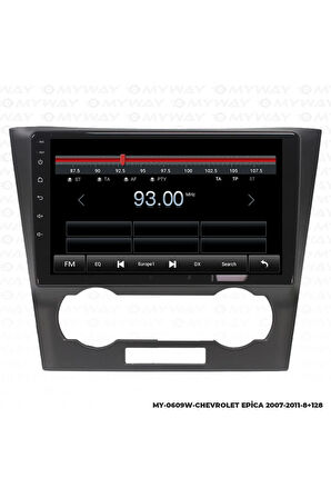 Chevrolet Epica Android Multimedya 4gb Ram Carplay Navigasyon Ekran - Myway