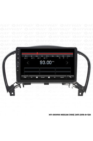 Nissan Juke Android Multimedya 4gb Ram Carplay Navigasyon Ekran - Myway