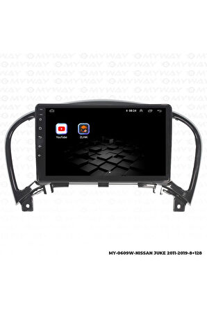 Nissan Juke Android Multimedya 4gb Ram Carplay Navigasyon Ekran - Myway