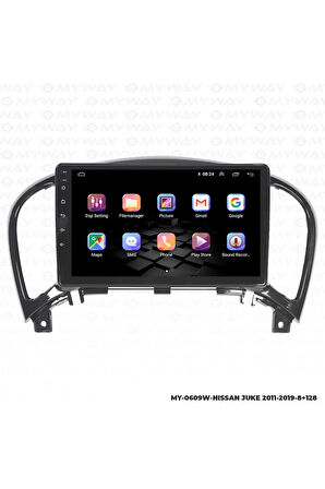 Nissan Juke Android Multimedya 4gb Ram Carplay Navigasyon Ekran - Myway