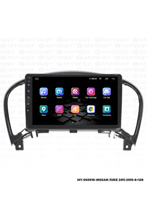 Nissan Juke Android Multimedya 4gb Ram Carplay Navigasyon Ekran - Myway