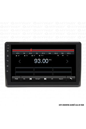 Audi A4 Android Multimedya 4gb Ram Carplay Navigasyon Ekran - Myway