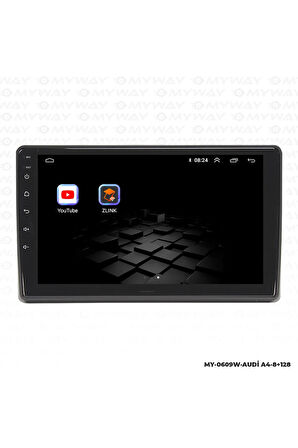 Audi A4 Android Multimedya 4gb Ram Carplay Navigasyon Ekran - Myway