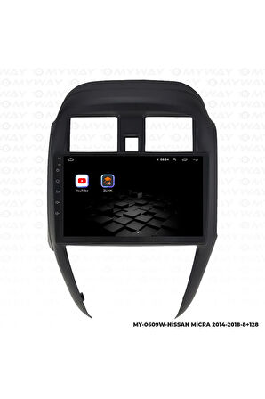 Nissan Micra Android Multimedya 4gb Ram Carplay Navigasyon Ekran - Myway